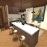 Laguna Sol Villa - The Sims 4 NO CC Build