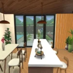 Laguna Sol Villa - The Sims 4 NO CC Build
