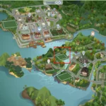 Laguna Sol Villa - The Sims 4 NO CC Build