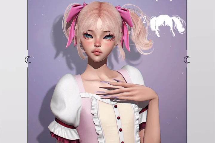 Usagi - Kaname Hair Floating Version