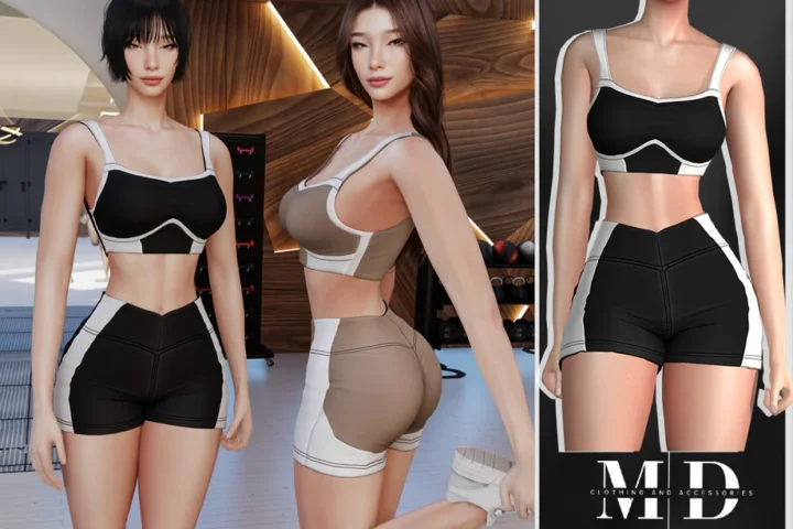 Alice two-tone sports set