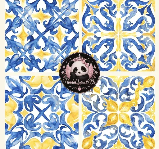 Mediterranean tile set 3