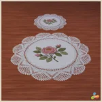 Romance in June Vintage Lace Rugs