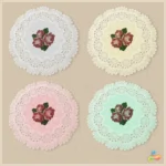 Romance in June Vintage Lace Rugs