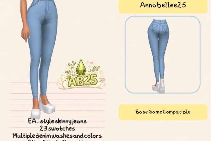 Sunset Skinny Jeans.