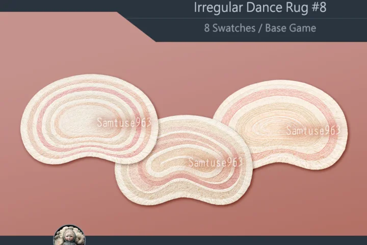 Irregular Dance Rug #8 Samtuse963