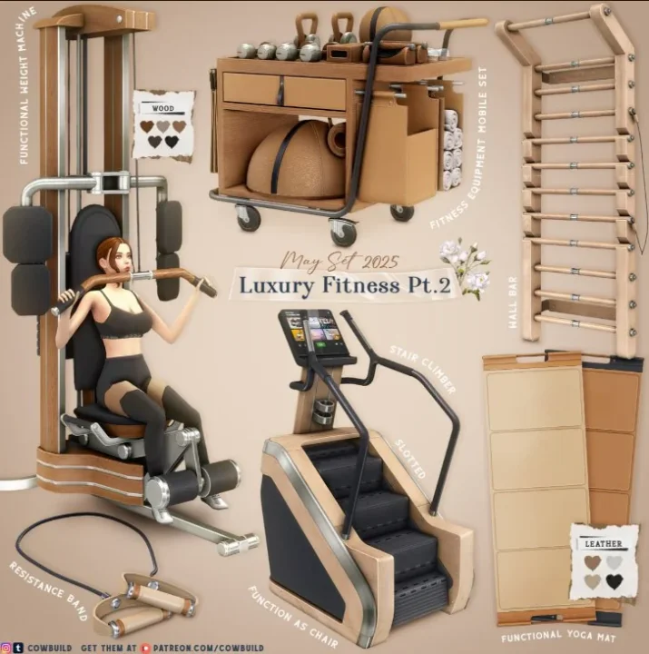 Мебель и декор для фитнесса - Luxury Fitness