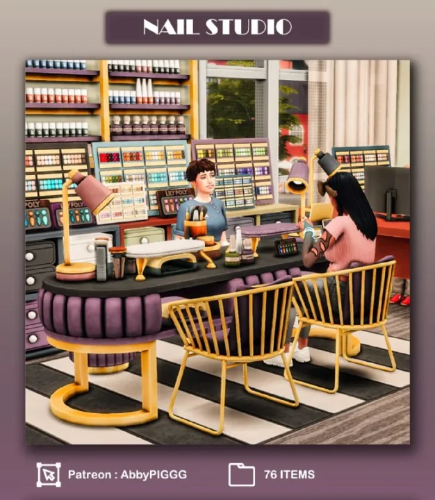 KUKU_13SIMS - Nail Studio 76CC