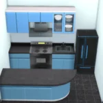 Elarra - Black Diamond Manor Refrigerator