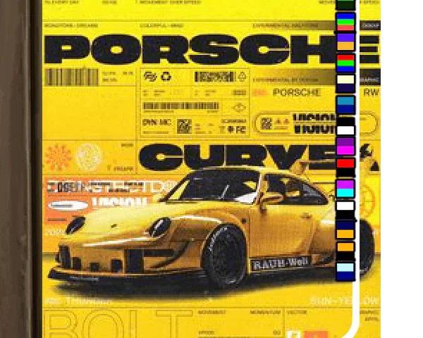 🖼️ [ESI] Porsche Curve (Poster)
