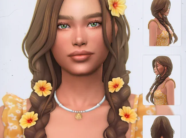 Myrna Hairstyle (4 Versions) by simstrouble