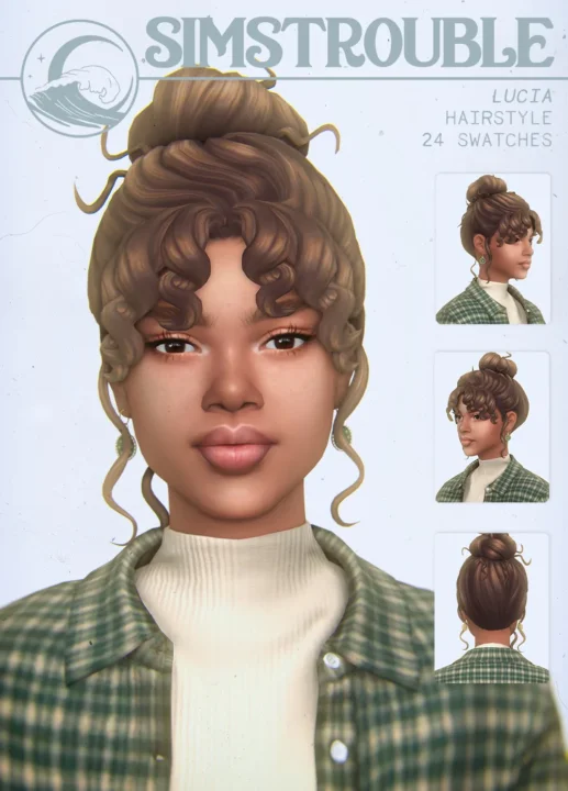 Женская прическа - Lucia Hairstyle