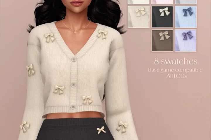 Кардиган - Rosalie Bow Cardigan