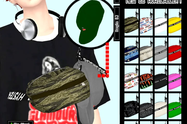 C / Y2K Crossbody Bag 2size [20Swatches]