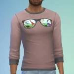Male Safari Sunglasses Shirt