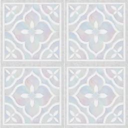 Pearl Petals Collection – Iridescent Heritage Floor Tiles