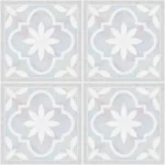 Pearl Petals Collection – Iridescent Heritage Floor Tiles