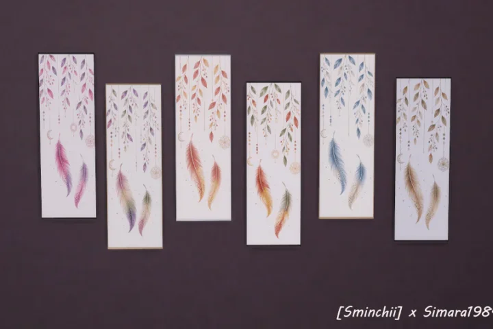 [Sminchii] x Simara1984 - Feather paintings
