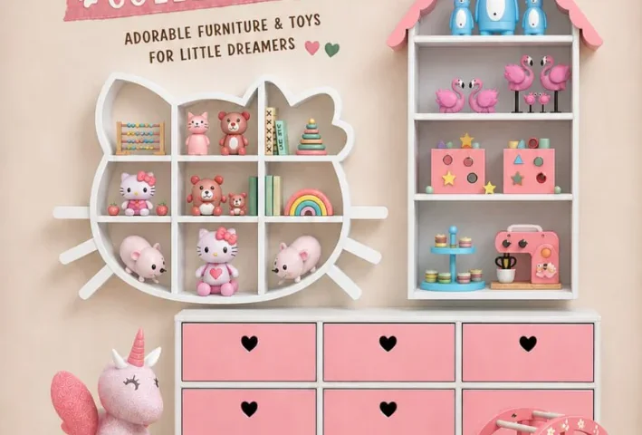 Dollish - Pink Paws & Playtime Collection