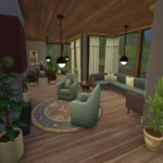 Everwood Lodge - No CC The Sims 4 Build