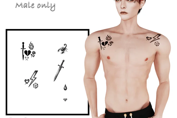 Male tattoo #99