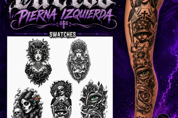 Tattoo pierna izquierda SoulMica