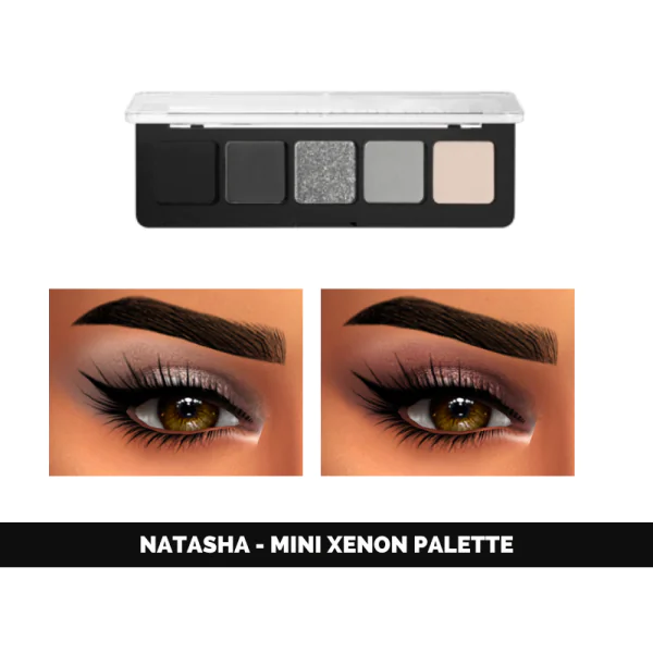 Fifthscreations - Natasha Mini Xenon Palette Makeup