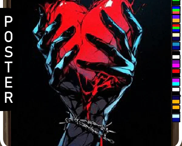 🖼️ [ESI] Crimson Cage (Poster)