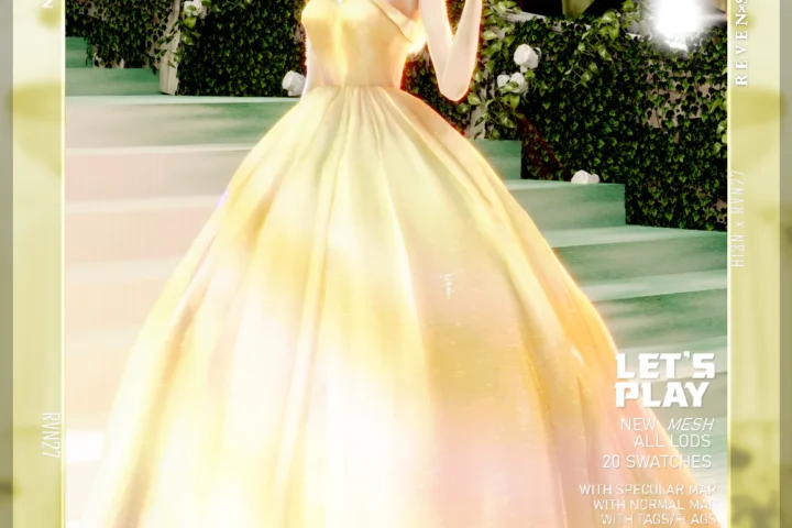 Sweetheart Neckline Shimmer Flowing Satin Ball Gown