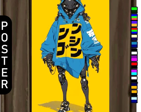🖼️ [ESI] Neon Samurai (Poster)