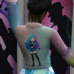 K-Pop Vibe Pastel Top