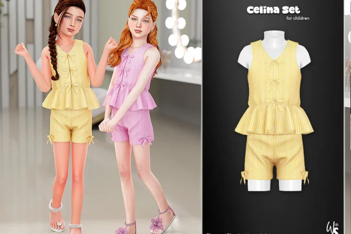 Celina Clothing Set for children