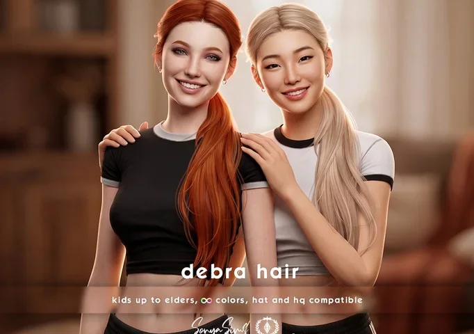 Женская прическа - Debra Hair (No Bangs)