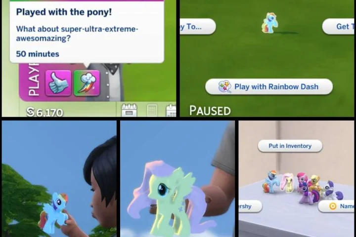 Pony Playable Toys + Unique Moodlets (Translations DE/ES/IT/RU/FR)