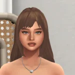 Diamond Hairstyle Maxis match mm Claudette11