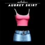 Aubrey Denim Skirt