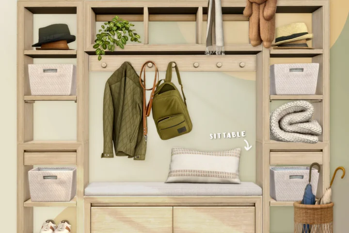 Сет мебели и декора в прихожую - Homey Entryway