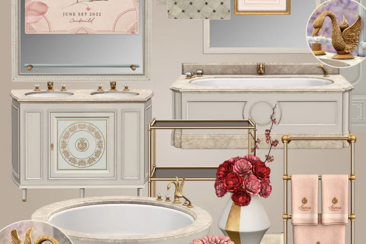 Мебель в ванную комнату - Swan Bathroom