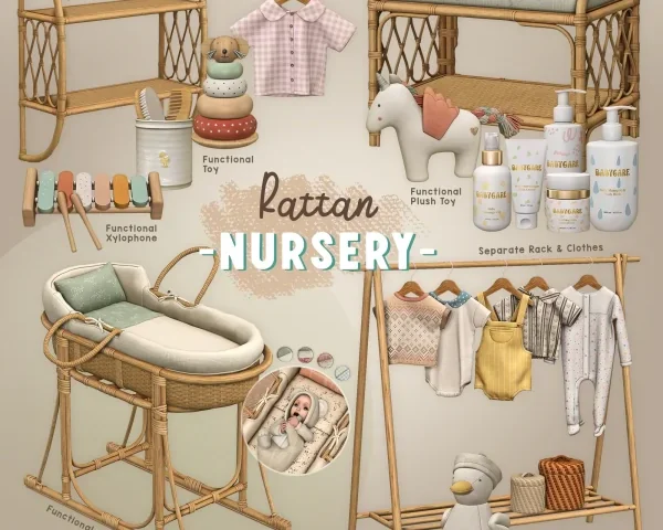 Rattan Nursery от cowbuild