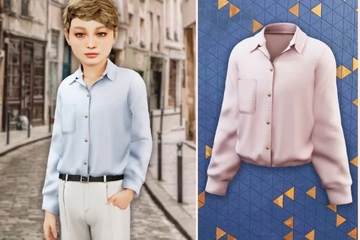 Child - Classic relaxed button shirt