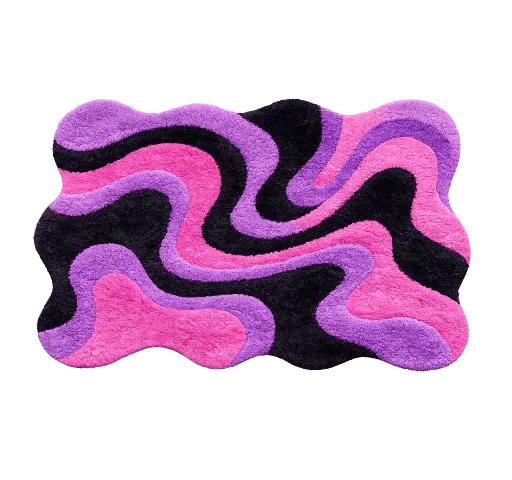 Electric Stardust – Cosmic Y2K Rug Collection ✨💜🌙