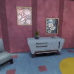 Crimson & Cerulean bedroom