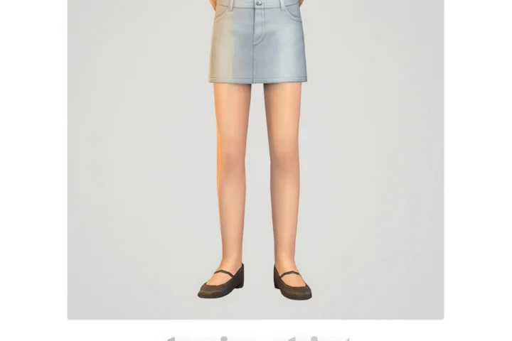 EP0 Denim Skirt