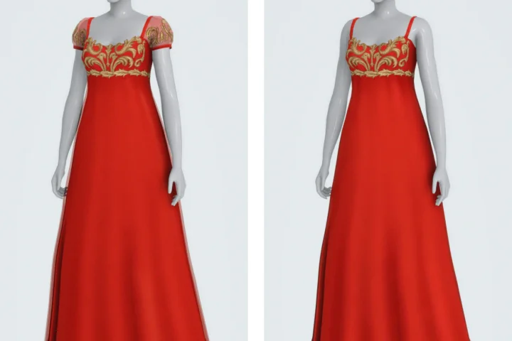 📑EP21 Empire Gown No Cut Edit