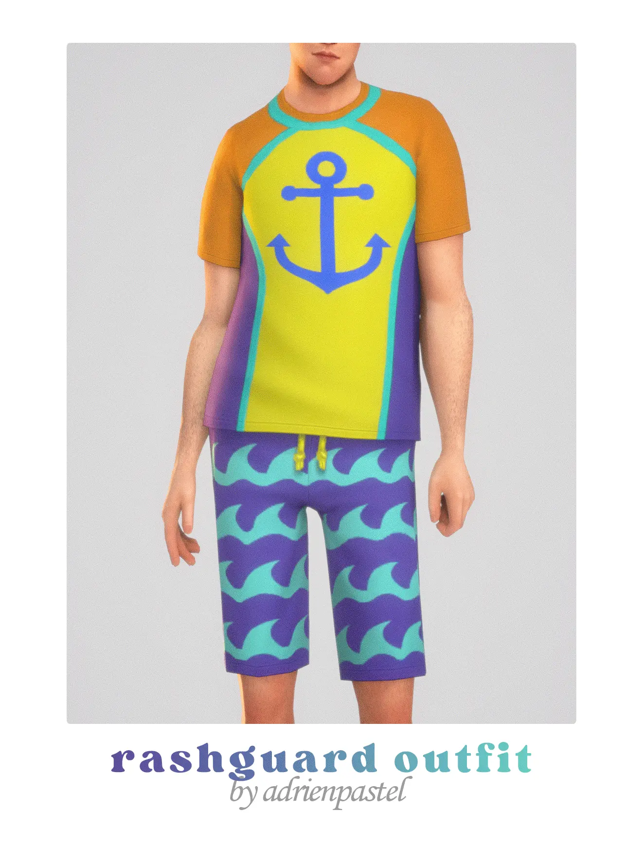 📑Swim Rashguard Outfit