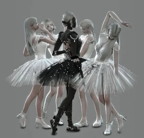 [CalebVito]Ballet group pose24413