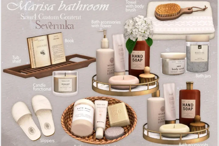 Marisa bathroom accessories