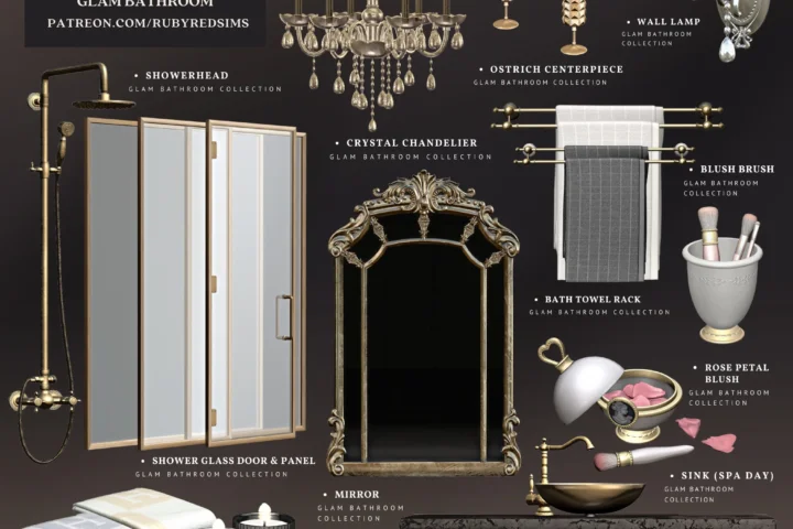Glam Bathroom Collection