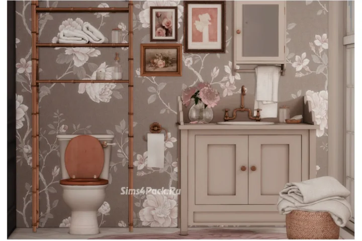 Bayfront powder room