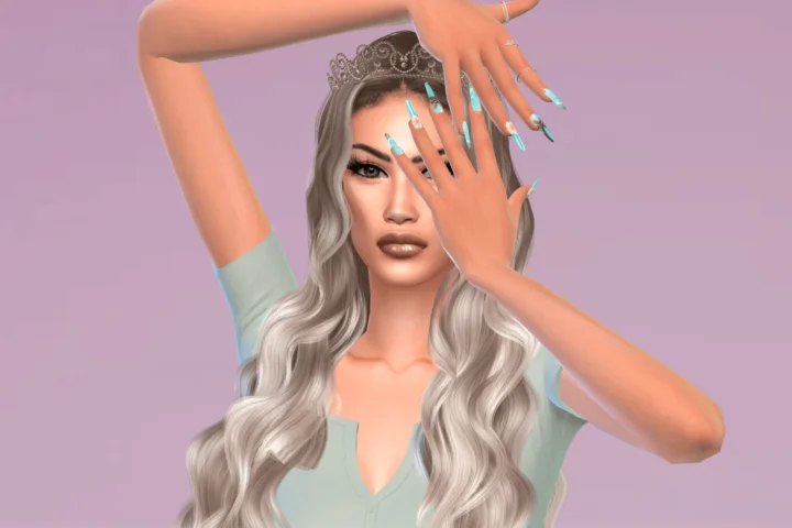 Summer nails set 184